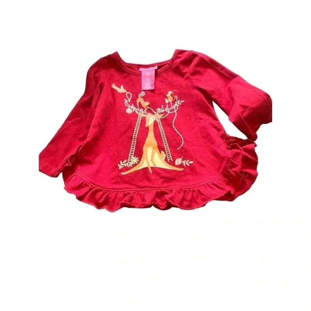 [5 for  $25] Isaac Miizhari girl’s top, 12 months, NWOT